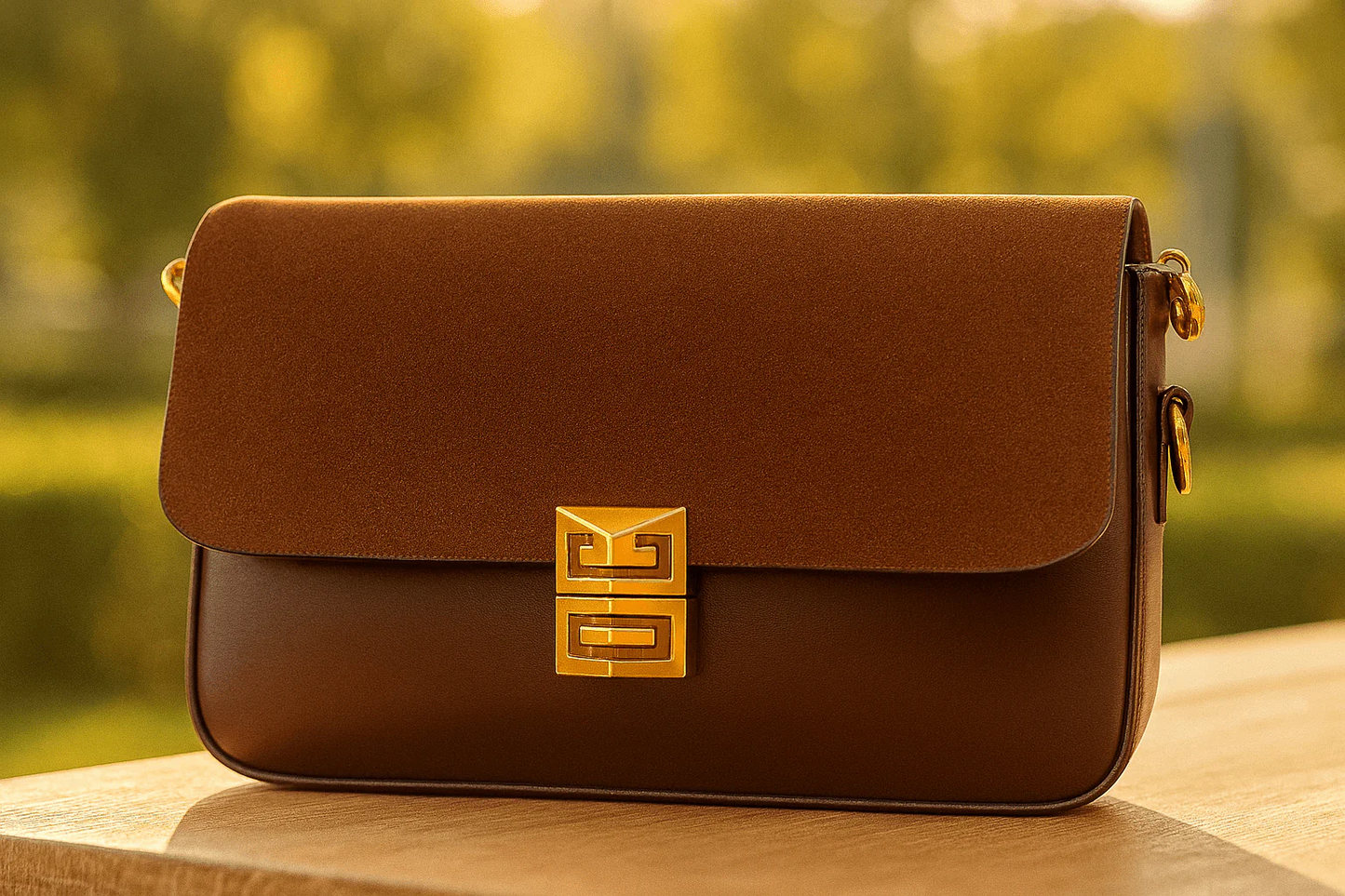 Structured Crossbody Handbag