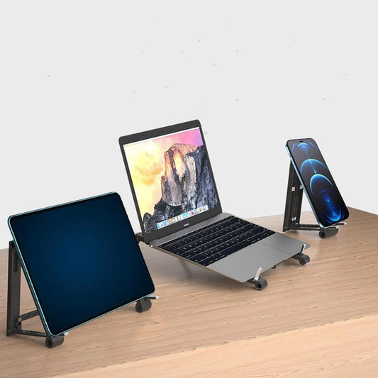 3-in-1 Height Adjustable & Foldable Multifunctional Computer Stand
