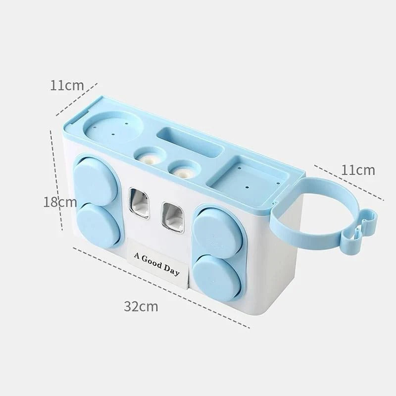 Wall-Mounted Bathroom Organizer