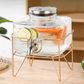 Glass Water Server with Stand