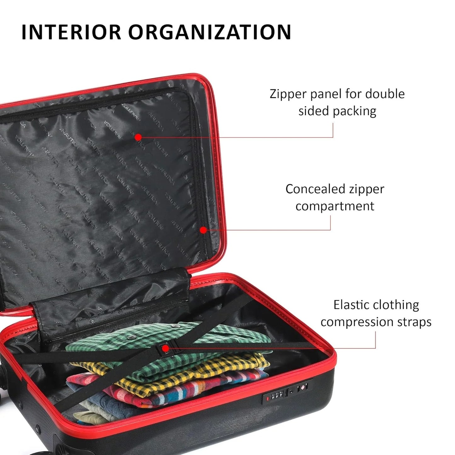 Nautica - Trolly Luggage Bag ©