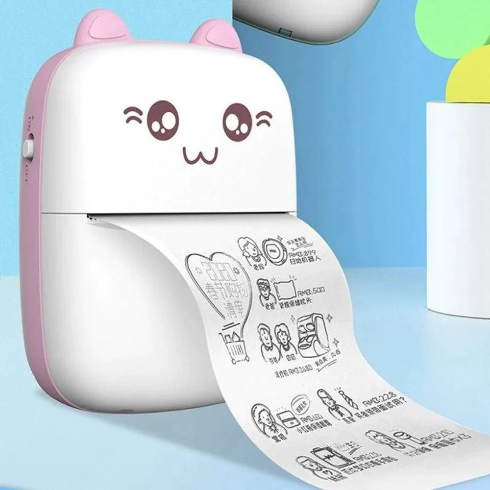 Portable Mini Bluetooth Thermal Pocket Printer