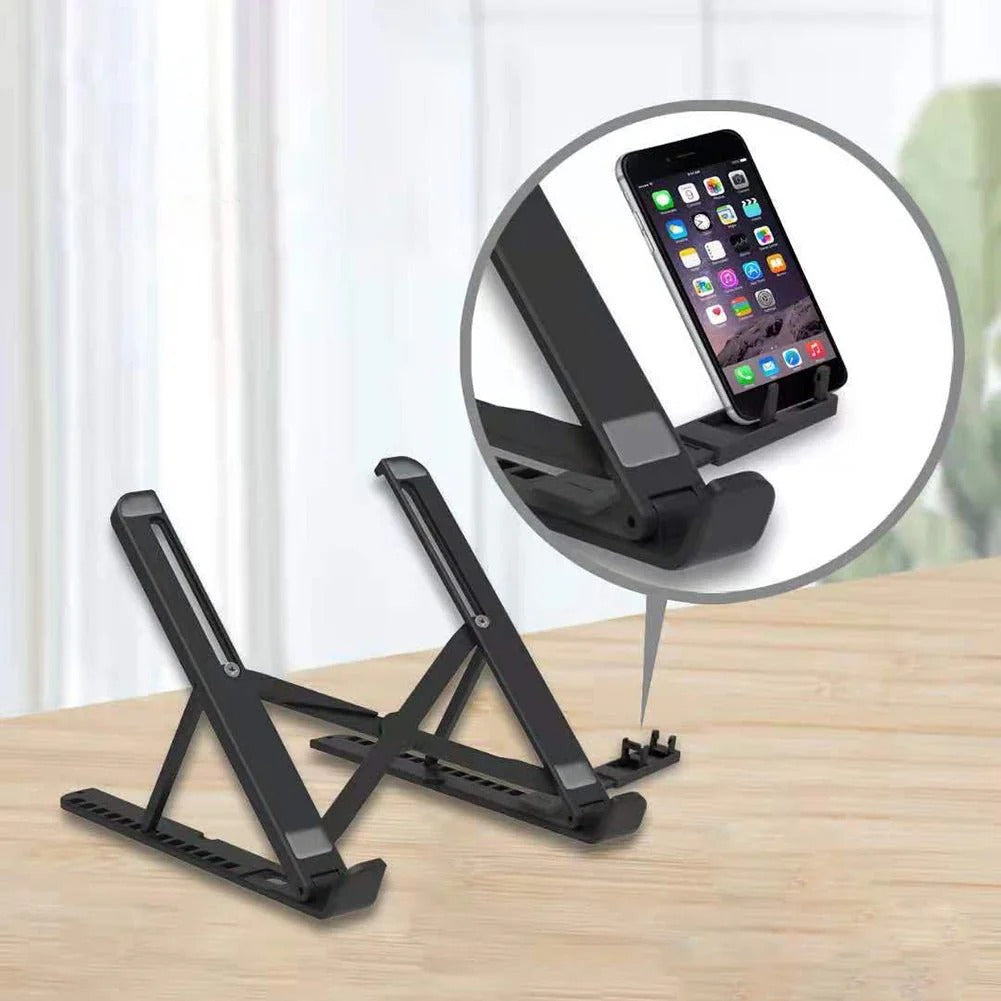 3-in-1 Height Adjustable & Foldable Multifunctional Computer Stand