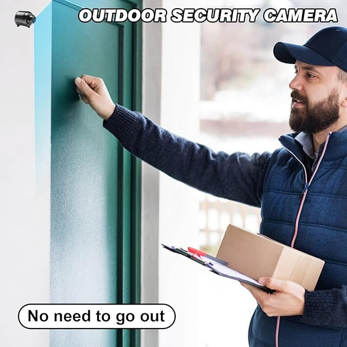 X5 Mini Camera — Wireless 1080P HD with Audio for Home & Office