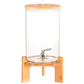 Drink Serve Dispenser with Wooden Stand ©