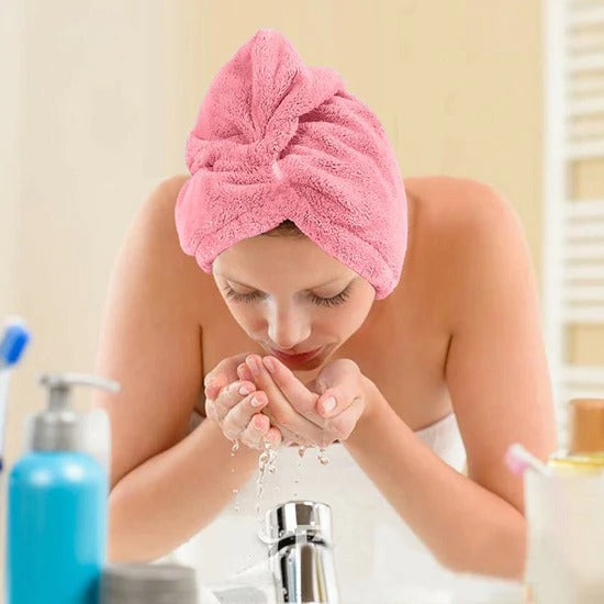 Hair Drying Cap Towel