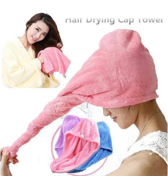 Hair Drying Cap Towel